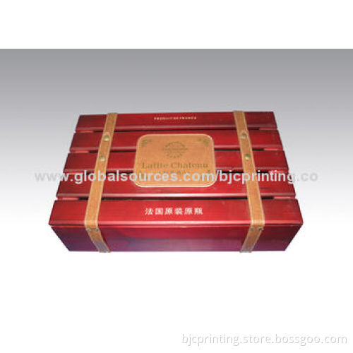 Round wine packaging box, fast delivery